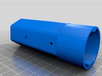 Barrel extension for Nerf by Dandy_Xd