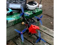 Ummagawd Remix FPV Freestyle Frame gopro mount by wsnzone