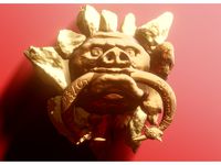Pig faced DoorKnocker by Vongeo
