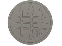 Warcry Objective Tokens - Iron Golems by PWDawgy