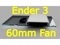 Ender 3 electronics box fan 80mm by Gid