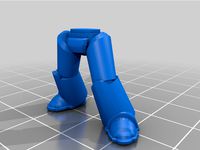 Legs For Space Warrior in Oldhammer Style - 21 poses ! by Monsieur_JD