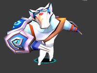 Monster Druid - with FX - Cartoon Style