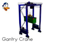 Rubber tyred gantry crane