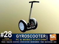 Low Poly Gyroscooter #28