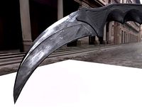 Lowpoly Gameobject Fight Army CS Knife