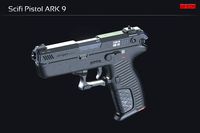 Scifi Pistol ARK 9