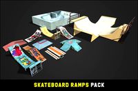 Skateboard Ramps Pack