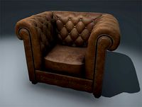 Chesterfield Leather Chair