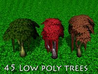 Low Poly Trees Vol.4 : Standard