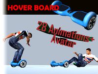 Hover Board Animations
