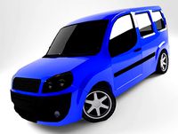 3D Low Poly Car For Games (Turin)