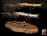 Flintlock Hand-Cannon (two skins)