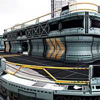 Modular sci-fi environment