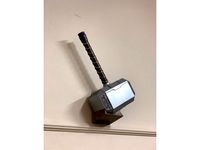 Thor's Hammer (Mjolnir) Wall Stand by Khurramst