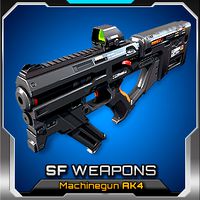 SciFi Machinegun AK4