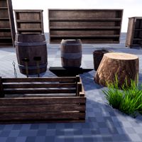 Mixed Medieval Props Pack Vol. 1