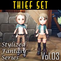 Stylized Fantasy Thief