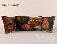 Pillows decorative patchwork