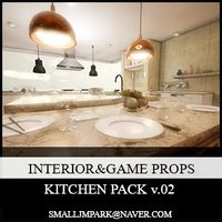 Interior & Game Kitchen props v.02