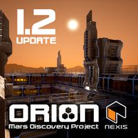Sci Fi Orion Mars Living Quarters