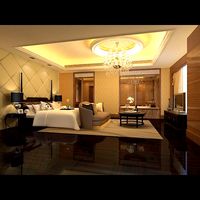 Photorealistic Bedroom 0002 3D Model