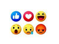 Animated Facebook Reaction Button