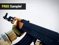 Low Poly FPS Pack - Free (Sample)