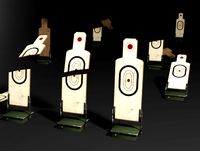 Target at the shooting range