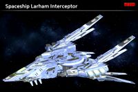 Spaceship Larham Interceptor