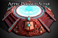 Aztec Pyramid Altar