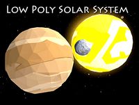 Low Poly Solar System