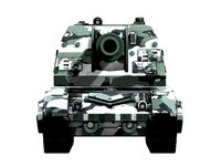 MSTA Russian Artillery Tank