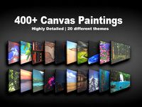 Canvas Paintings Mega Pack