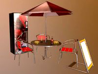 Street Restaurant Set