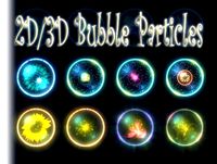 Bubble Particles 2D/3D