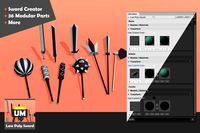 UM - Low Poly Sword Modular