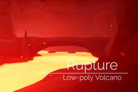 Rupture: Low Poly Volcano