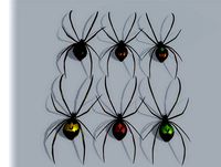 Black Widow Emerald Spider
