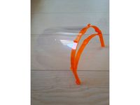 Protection visor for small build plate by ArnieO