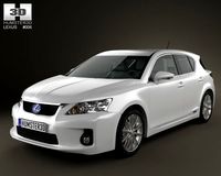 Lexus CT 200h 2011 3D Model
