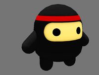 Lil Ninja with changeable expressions