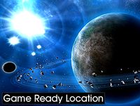 Deep Space. Location # 2. Ring World.