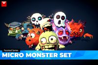 Micro Monster Bundle - Faceted Style