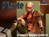 Pirate - Animated 3d Humanoid Character
