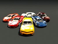 30 Fantastic Race Cars Pack vol.1