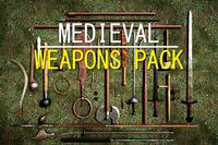 Medieval Weapons Pack - 40+