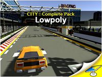 Lowpoly RaceTrack Pack