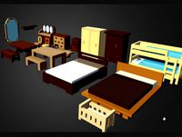 Voxel Wooden Funiture