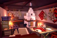 Peasants Medieval Furniture ( Low Poly )